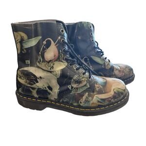 Dr Martens Bosch Collab Garden of Earthly Delights Hell Boot US 12 Mens